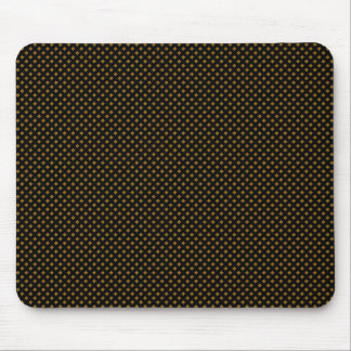 Netzmuster, schwarz mit braun mousepad