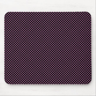 Netzmuster schwarz mit rosa mousepad