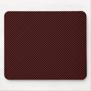 Netzmuster Schwarz mit Rot Mousepad