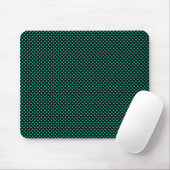 Netzmuster Schwarz mit Türkis Mousepad (Mit Mouse)
