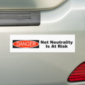 Netzneutralität ist gefährdet autoaufkleber (Auf Auto)