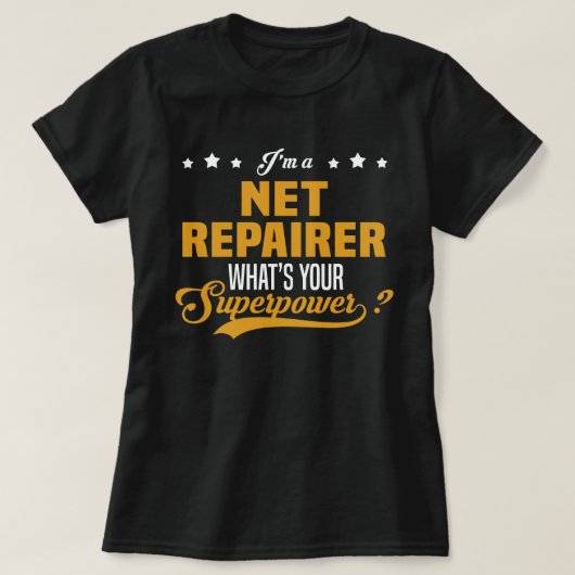 Netzreparatur T-Shirt (Design vorne)