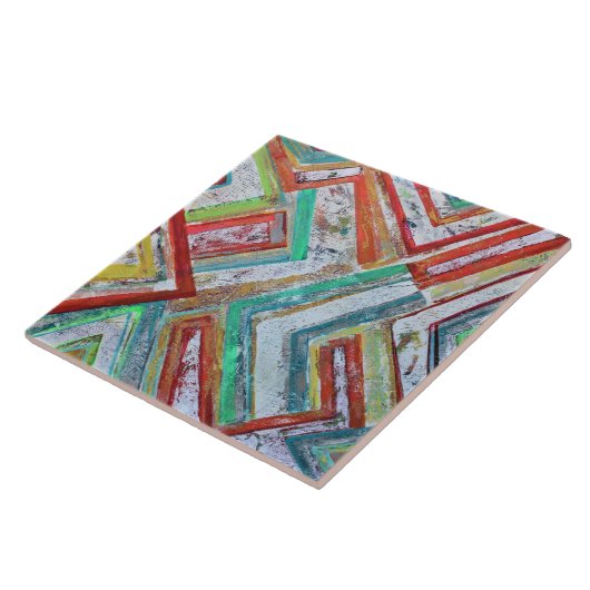 Netzwerk 6 x 6 Keramik Tile Fliese (Seite)