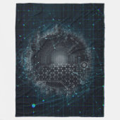 NETZWERK FLEECEDECKE (Vorderseite)