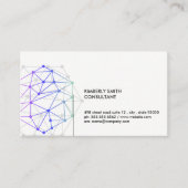 Netzwerk-Tech-Logo Visitenkarte (Vorderseite)