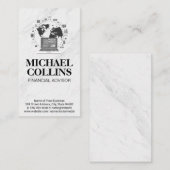 Netzwerk | Weltkarte für Datenanalytiker Visitenkarte (Vorne/Hinten)