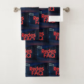 Netzwerke FAQ Badhandtuch Set (Insitu)
