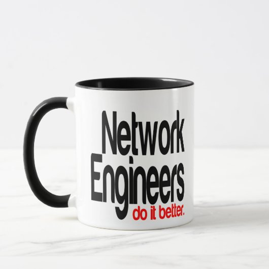 Netzwerkingenieure machen es besser tasse (Links)