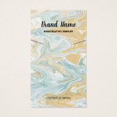 Netzwerkkarte - Abstraktes Stranddesign (Vorderseite)