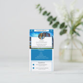 Netzwerkkarte für Unternehmen, Linkedin Networking Visitenkarte (Stehend Vorderseite)