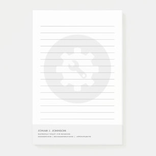 Netzwerksicherheitsingenieur   Minimaler Stil Post-it Klebezettel
