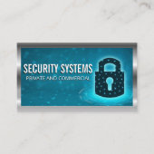 Netzwerksperre | Metallgrenze Visitenkarte (Vorderseite)