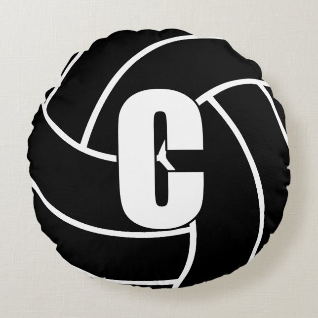 Netzwerkspieler - Mitte - C Rundes Kissen (Vorderseite)
