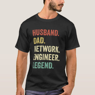 Netzwerktechniker Dada Ehemann Netzwerkspezialist T-Shirt