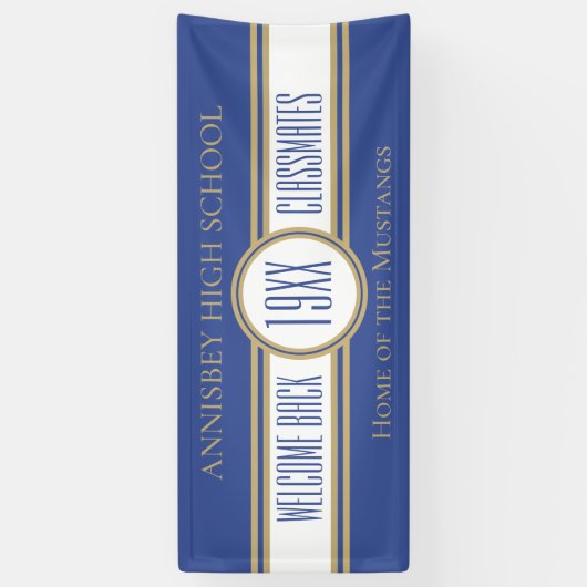 NEU! 6 Foot Class Wiedersehen - Begrüßungsbanner Banner (Vertikal)