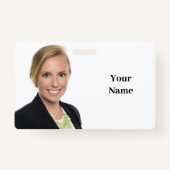 NEU! Abzeichen - Horizontal - Benutzerdefiniert Ausweis (Vorderseite)