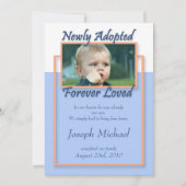 Neu Adoptiert, Forever Loved ~ Ankündigungen (Vorderseite)