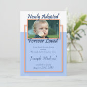 Neu Adoptiert, Forever Loved ~ Ankündigungen (Stehend Vorderseite)