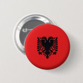 NEU! - ALBANIENBUTTON - ABZEICHEN BUTTON (Vorne & Hinten)