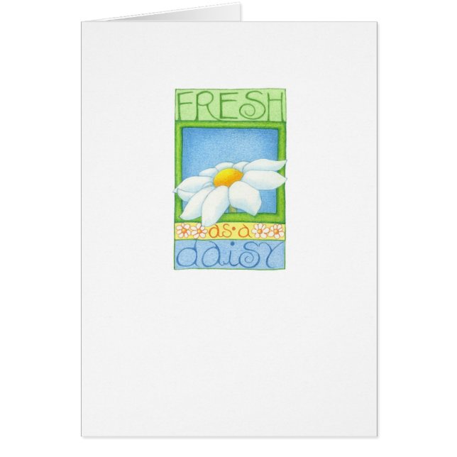 Neu als Daisy Card (Vorne)