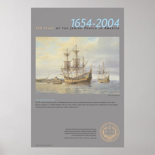 Neu-Amsterdam Poster (Vorne)