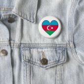 NEU! - AZERBAIJAN HEART BUTTON RACK ABZEICHEN (Beispiel)