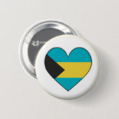 NEU! - BAHAMAS HEART BUTTON RACK ABZEICHEN (Vorne & Hinten)