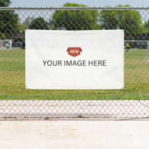 NEU! Banner - 3' x 5' - Außenbanner mit Metallrahm