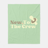 Neu bei der Crew Fleecedecke (Vorderseite)