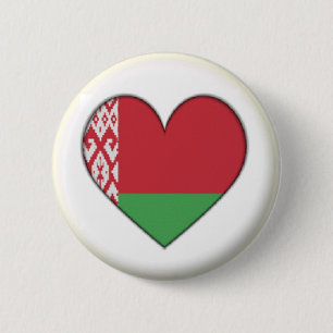NEU! - BELARUS HERZEN BUTTON ZURÜCK ABZEICHEN