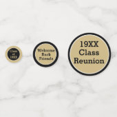 NEU! Benutzerdefinierte Klasse Wiedersehen-Tabelle Konfetti (Rückseiten)