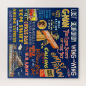 NEU! BUCHTHEMA FÜR Vintage JUNGE LESER Puzzle (Horizontal)