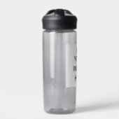 NEU! CamelBak Eddy 20oz Drink Flasche - Kohle (Vorderseite)