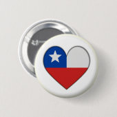 NEU! - CHILE HEART BUTTON BACK ABZEICHEN (Vorne & Hinten)