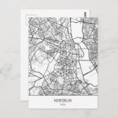Neu-Delhi-Indien Postkarte (Vorne/Hinten)