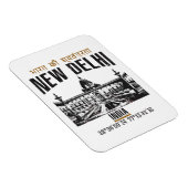 Neu Delhi Magnet (Rechte Seite)
