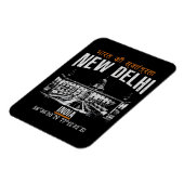 Neu Delhi Magnet (Linke Seite)