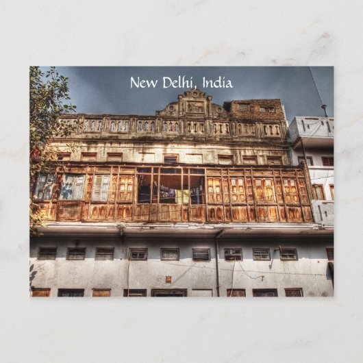 Neu Delhi Postkarte (Vorderseite)