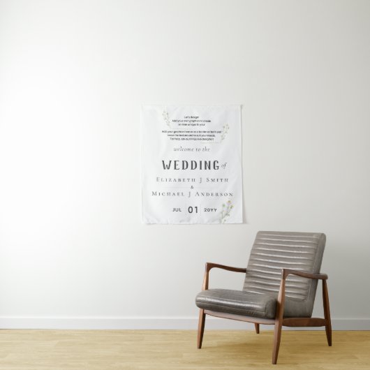 NEU! DESIGN EIGENE BREITMauer Wandteppich (Beispiel)