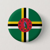 NEU! - DOMINICA-BUTTON-ABZEICHEN BUTTON (Vorderseite)