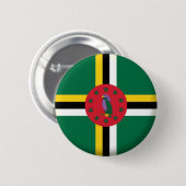 NEU! - DOMINICA-BUTTON-ABZEICHEN BUTTON (Vorne & Hinten)