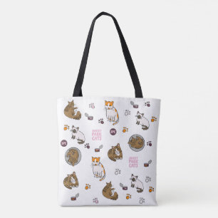 Neu   Doodles Tote   Sunset Park Cats   Rettung Tasche