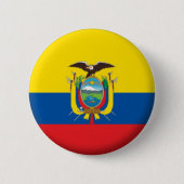 NEU! - ECUADOR-BUTTON-ABZEICHEN BUTTON (Vorderseite)