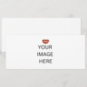 NEU! Einladung - 4" x 9,25" - kundenspezifisch (Vorne/Hinten)