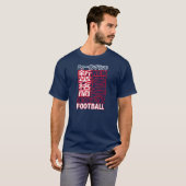 Neu-England Fußball-Team-Kanji T-shirta T-Shirt (Vorne ganz)