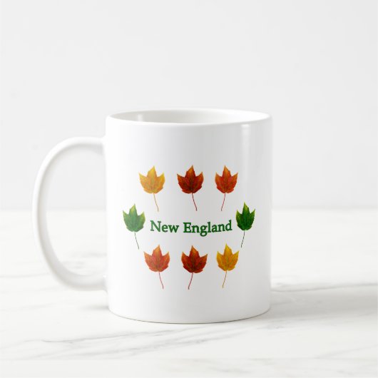 Neu-England Herbstlaub Kaffeetasse (Links)