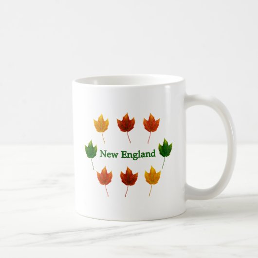 Neu-England Herbstlaub Kaffeetasse (Rechts)
