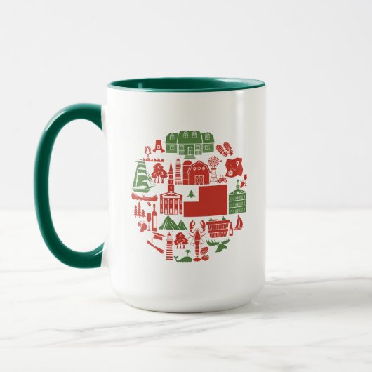 Neu-England Ikonen Tasse (Links)