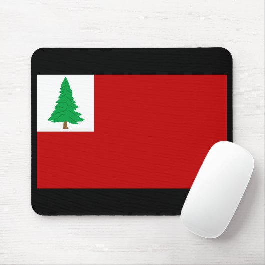 Neu-England Kiefern-Flagge Mousepad (Mit Mouse)