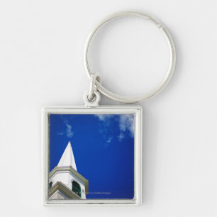 Neu-England KircheSteeple mit einem Schlüsselanhänger